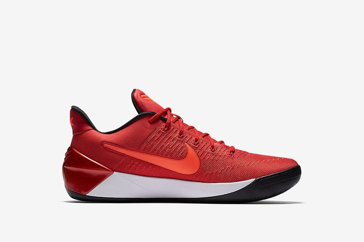 Kobe ad red hot sale and white